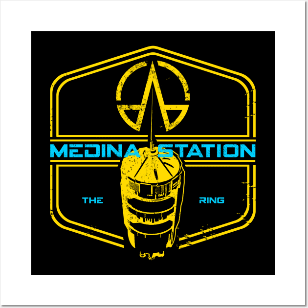 MEDINA STATION Wall Art by KARMADESIGNER T-SHIRT SHOP